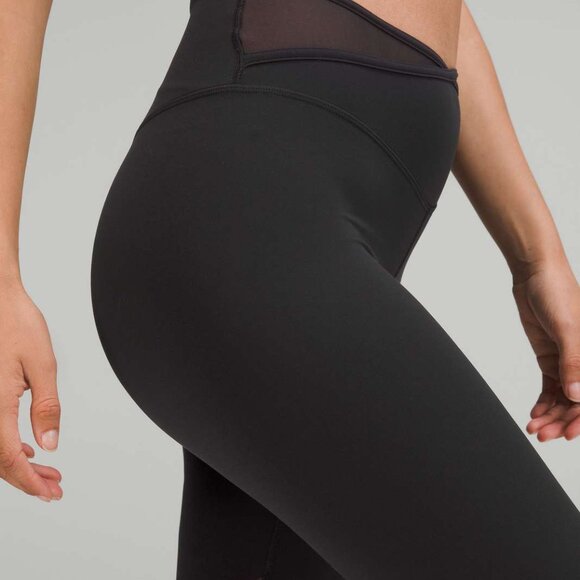 Lululemon Nulu and Crisscross Mesh Stirrup Tight Black - Picture 6 of 10